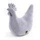 La Millou Grandma Dana's Hen Feeding Pillow Velvet Colection Dark Grey
