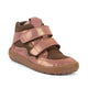 Froddo Dětské barefoot kotníkové boty Tex-Autumn Chocolate Rose