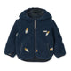 Liewood Dětská bunda Mara s ušima Rocket Classic Navy