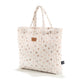 La Millou Mummy Shopper Bag Ortalion Heartbeat Beige