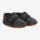 En Fant Vlněné pantofle Baby Dark Grey Melange