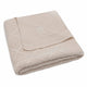 Jollein dětská deka Check Knit Oatmeal 100 x 75 cm