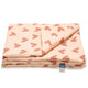 La Millou Dětská přikrývka Bamboo Heartbeat Pink L 110x140 cm