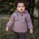 Mikk line Dětská zimní bunda Solid Twilight Mauve