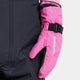Didriksons zimní prstové rukavice Biggles Sweet pink