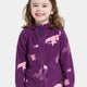 Didriksons Dětská mikina na zip Monte Winter Ocean Purple