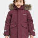 Didriksons Dětská bunda Parka Bjarven Anemon Red Jacket