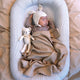 Cam Cam Copenhagen Dětské hnízdečko Baby Nest, Classic Stripes Blue