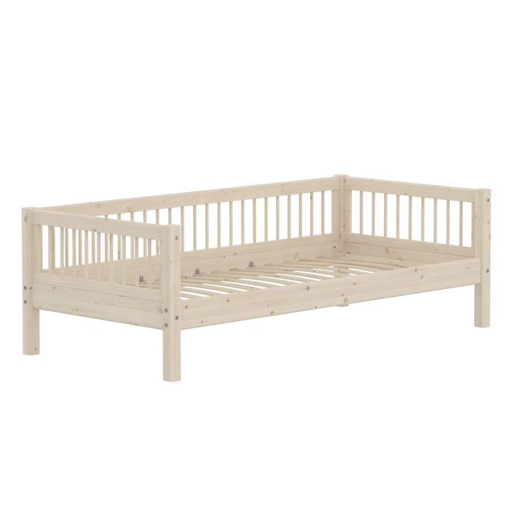 Flexa Dětská jednolůžková postel Classic White Washed Pine