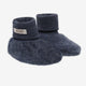 Huttelihut Kojenecké botičky z merino vlny Ombre Blue Melange