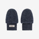 Huttelihut Kojenecké rukavice palčáky z merino vlny Wollfleece Ombre Blue Melange