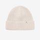 Huttelihut Dětská čepice pletená vlněná Beanie Sand Melange