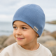 Huttelihut Dětská vlněná čepice Beanie Windward Blue