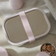 AYA&IDA Nerezový svačinový box 1000 ml Soft Rose