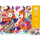 Djeco Kreativní sada Mosaic Princesses Kokeshki