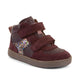 Froddo dětské barefoot boty, vysoké, Loop Red