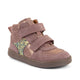 Froddo barefoot boty pro děti, High-Tops Loop, pastelově růžové