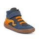 Froddo dětské barefoot boty, vysoké, Tex Go Denim Orange