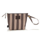 La Millou Vodotěsná kosmetická taška Stripes Brown S