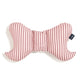 La Millou polštářek do kočárku Angel's Wings Velvet STRIPES PINK