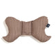 La Millou Polštářek do kočárku Angel's Wings Velvet STRIPES BROWN