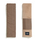 La Millou bavlněný velurový opasek STRIPES BROWN