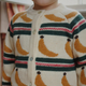 Konges Slojd Dětský vlněný svetr Billi Knit Banana