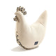 La Millou Granny Hen Bavlněný polštář na krmení Velvet Leopard Cream