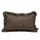 La Millou Bavlněný dětský polštář XL Leopard Choco