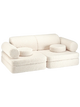 Wigiwama Dětský gauč Cream White