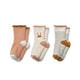 Liewood Eloy Dětské ponožky 3-Pack Bunny / Sandy mix