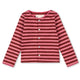 Konges Sløjd Dětský svetr kardigan Roli Stripe Pinky Stripe