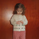 Konges Sløjd Dětský kardigan Belou Knit Cardigan Cream and Tulips